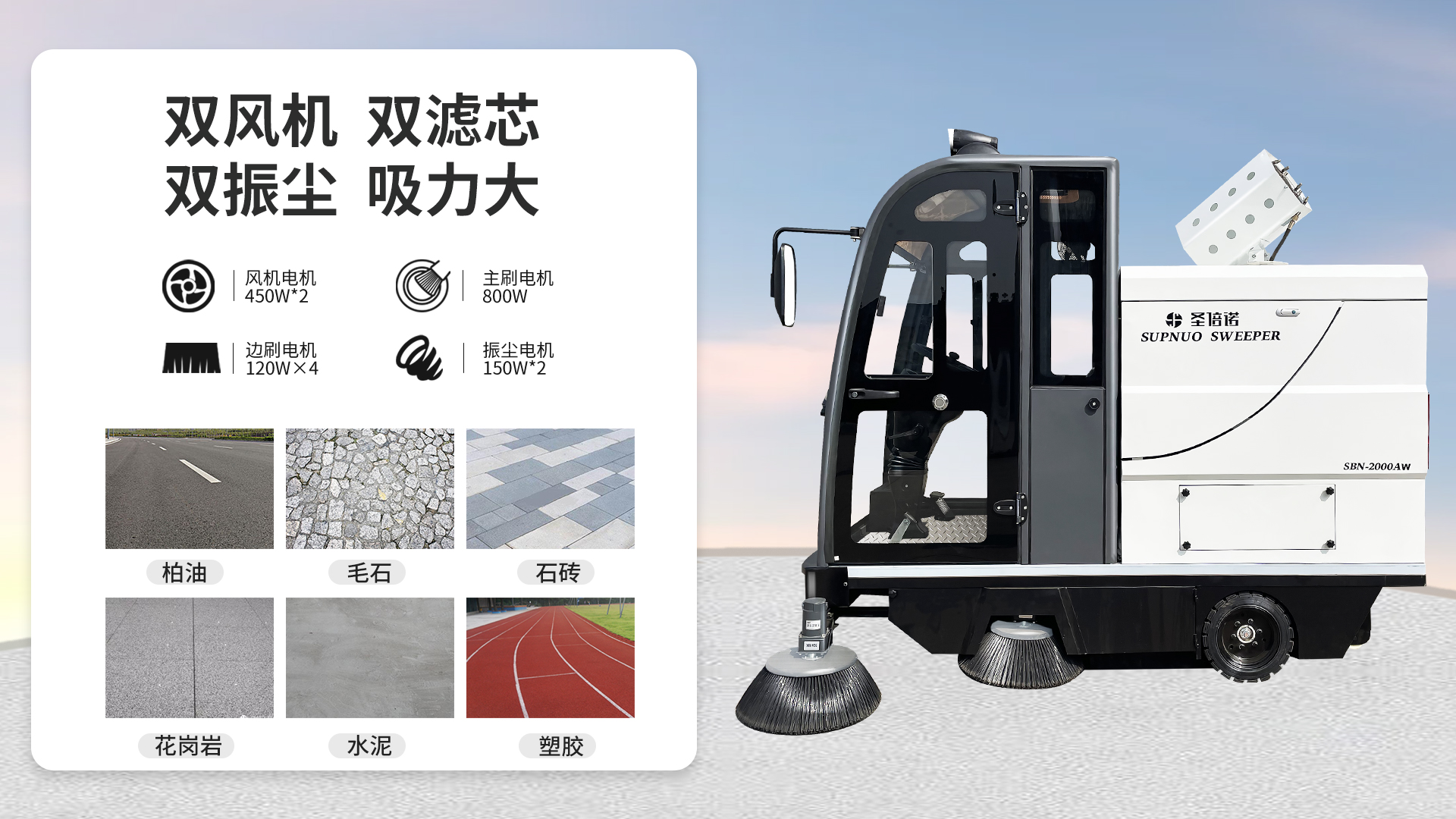 浙江电动扫地车的优势与应用场景